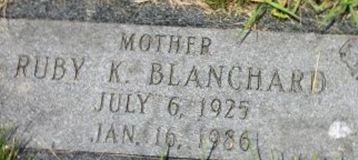 Ruby K Blanchard Ruby K Blanchard