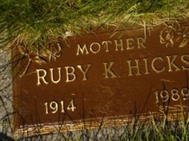 Ruby K Hicks Ruby K Hicks