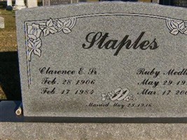 Ruby K. Medlock Staples Ruby K. Medlock Staples