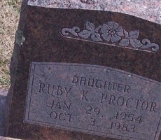 Ruby Katherine Proctor Ruby Katherine Proctor