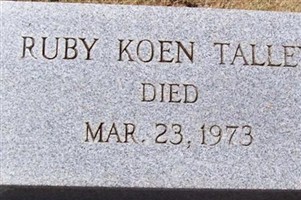 Ruby Koen Talley