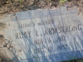 Ruby L. Armstrong Ruby L. Armstrong