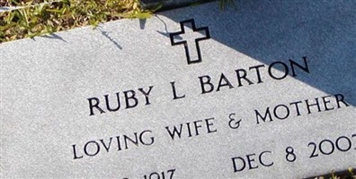 Ruby L Barton Ruby L Barton