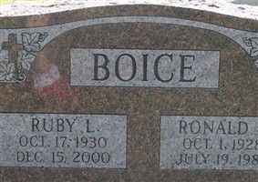 Ruby L Boice