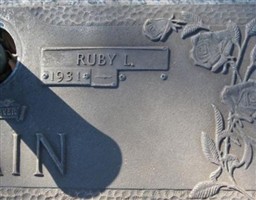 Ruby L. Crain Ruby L. Crain