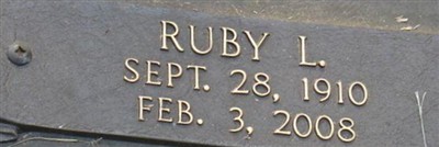 Ruby L. Flowers Ruby L. Flowers