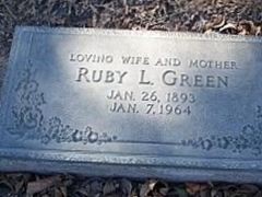 Ruby L Green Ruby L Green