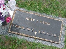 Ruby L. Lewis Ruby L. Lewis