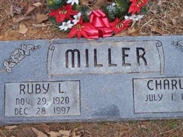 Ruby L. Miller Ruby L. Miller