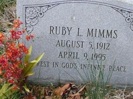 Ruby L. Mimms Ruby L. Mimms