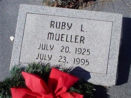 Ruby L Mueller Ruby L Mueller