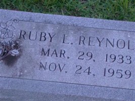 Ruby L Reynolds Ruby L Reynolds