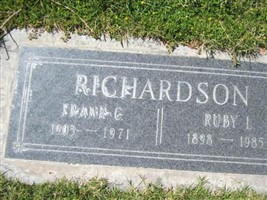 Ruby L. Richardson Ruby L. Richardson