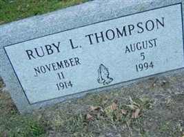 Ruby L. Thompson Ruby L. Thompson