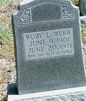 Ruby L. Webb Ruby L. Webb