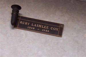 Ruby Lashlee Cox Ruby Lashlee Cox
