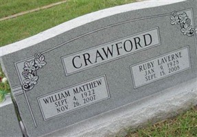 Ruby Laverne Matlock Crawford Ruby Laverne Matlock Crawford