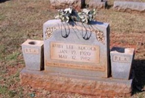 Ruby Lee Adcock Ruby Lee Adcock