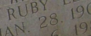 Ruby Lee Cox Ruby Lee Cox
