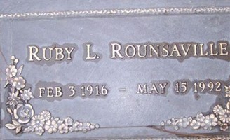 Ruby Lee Curtis Rounsaville Ruby Lee Curtis Rounsaville