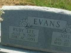 Ruby Lee Evans Ruby Lee Evans