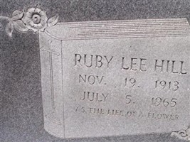 Ruby Lee Hill Ruby Lee Hill