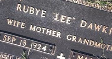 Ruby "Lee" Johnson Dawkins Ruby "Lee" Johnson Dawkins