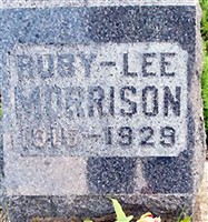 Ruby Lee Morrison Ruby Lee Morrison