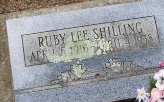 Ruby Lee Page Shilling Ruby Lee Page Shilling