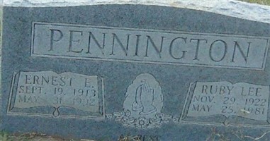 Ruby Lee Pennington Ruby Lee Pennington