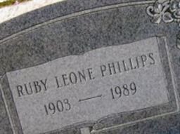 Ruby Leone Phillips Ruby Leone Phillips