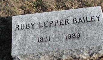 Ruby Lepper Bailey Ruby Lepper Bailey