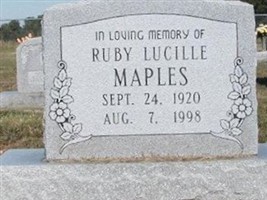 Ruby Lucille Maples Ruby Lucille Maples