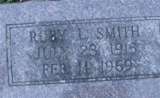 Ruby Lucille Maxwell Smith Ruby Lucille Maxwell Smith