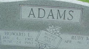 Ruby M. Adams Ruby M. Adams