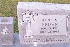 Ruby M. Brown