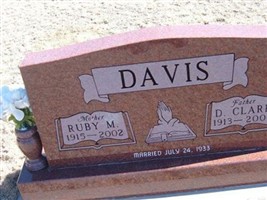 Ruby M. Davis Ruby M. Davis