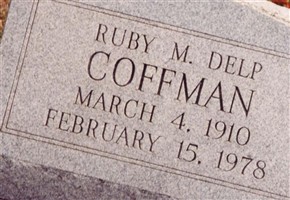 Ruby M. Delp Coffman Ruby M. Delp Coffman