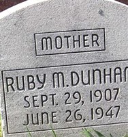 Ruby M. Dunham