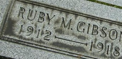 Ruby M Gibson Ruby M Gibson