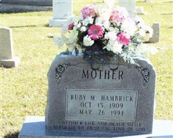 Ruby M Hambrick Ruby M Hambrick