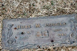 Ruby M. Hodges Ruby M. Hodges