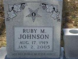 Ruby M. Johnson