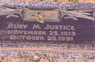 Ruby M. Justice Ruby M. Justice