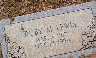Ruby M Lewis Ruby M Lewis