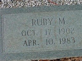 Ruby M. Pearson Westbrook