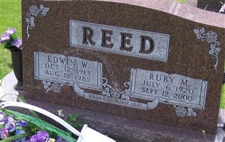 Ruby M Reed Ruby M Reed
