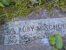 Ruby M Schultz Ruby M Schultz