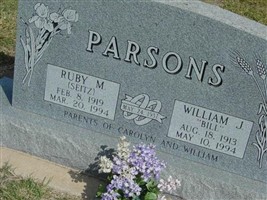 Ruby M Seitz Parsons Ruby M Seitz Parsons