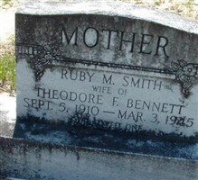 Ruby M. Smith Bennett Ruby M. Smith Bennett